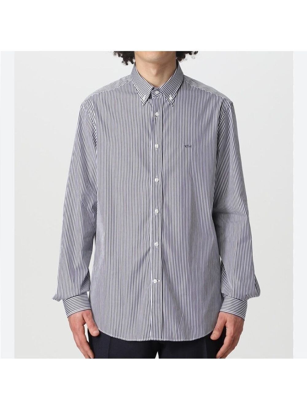 PAUL & SHARK Yachting striped button up shirt 100% cotton lightweight size large